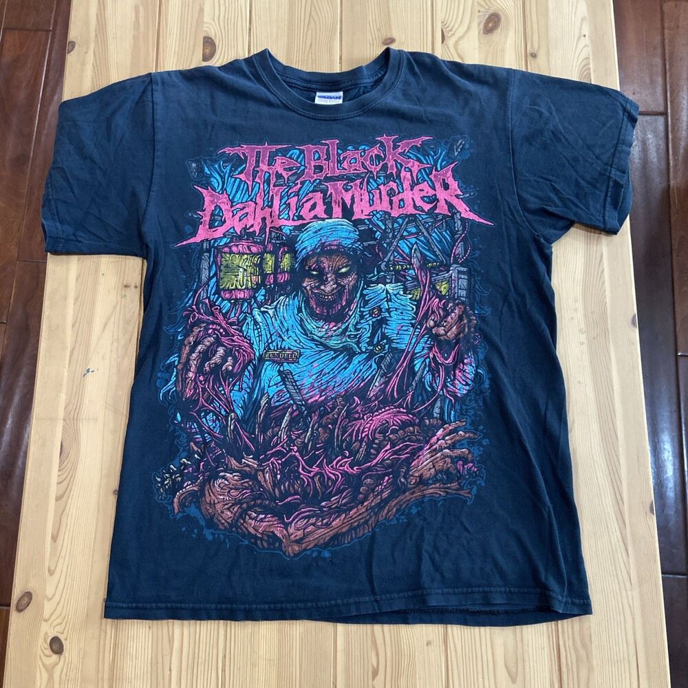 The Black Dahlia Murder Shirt Mens Medium Black Death Metal Graphic Band Tee